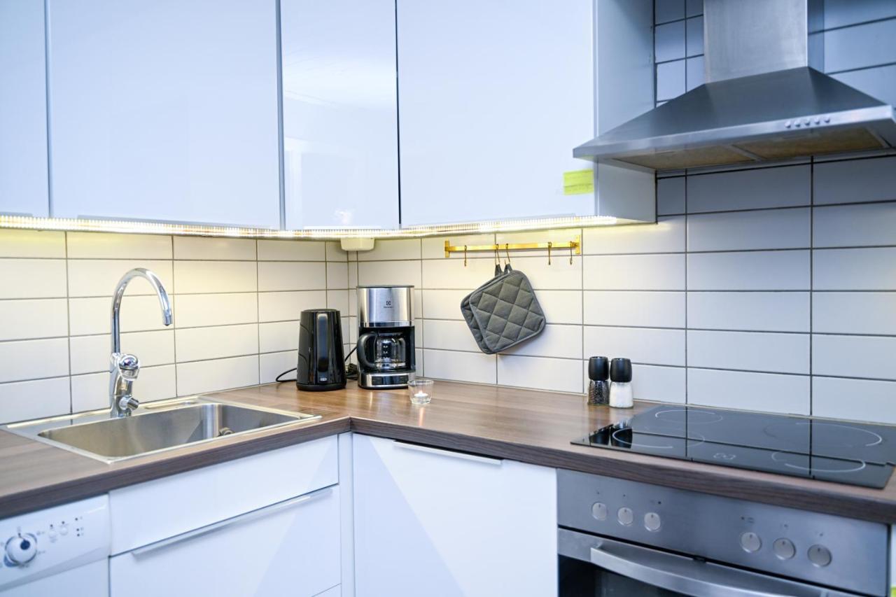 Moderne Leilighet Ved Solsiden I Trondheim Esterno foto